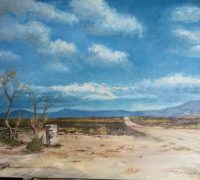 Tankwa Karoo 750 x 710 olie op doek